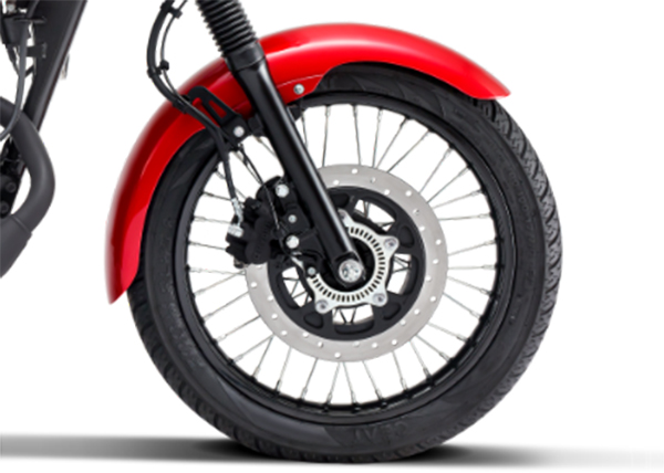 bánh căm Kawasaki W175 ABS 2023 đỏ